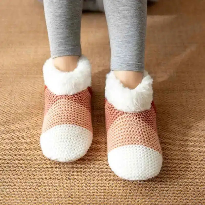 Sample | Striped Slipper Socks
