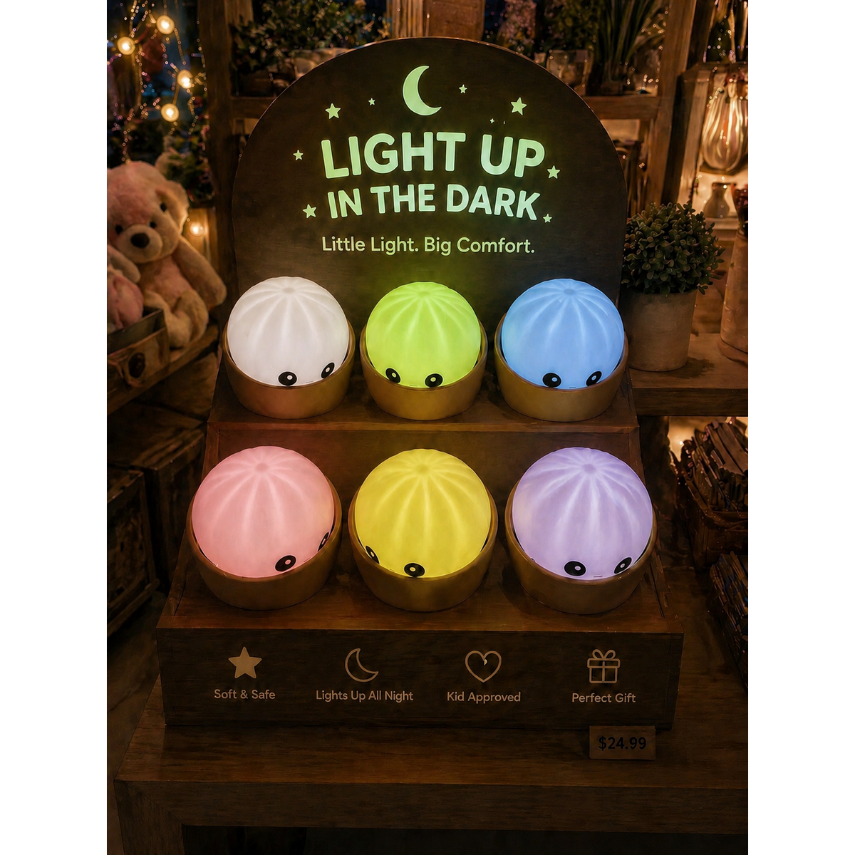 PreOrder - LIGHT UP Buns - Round 3