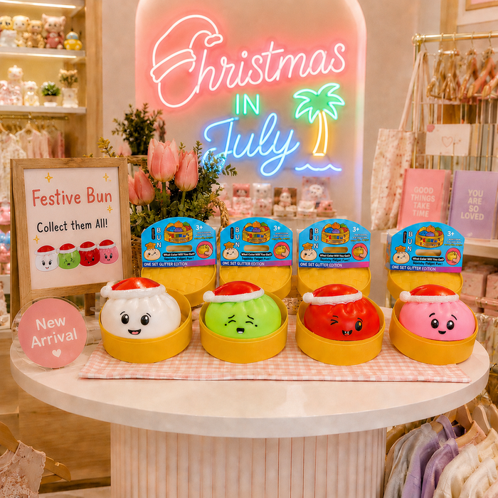 Ready to Ship |   Christmas Hat Whistle Bun