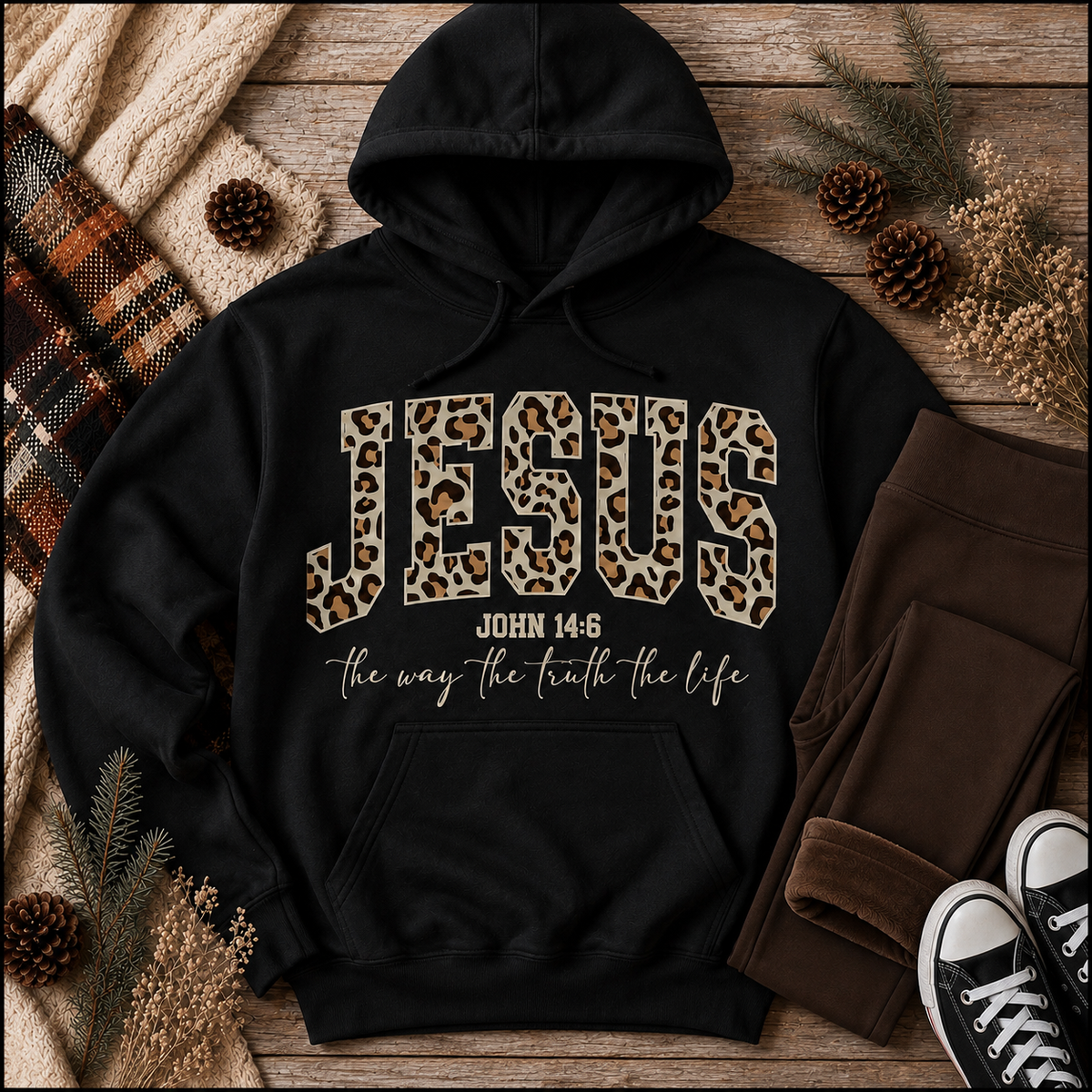 Jesus - John 14:6 HOODIE*