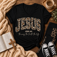 Jesus - John 14:6 V-NECK*