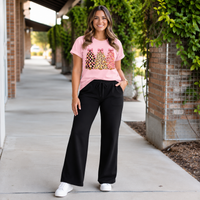 Ready to Ship | The Jenna - Comfy Wide Leg Fleece pants - 2 PACK