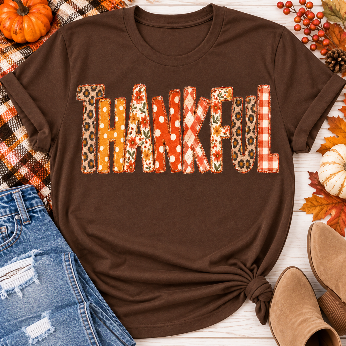 Deal of the Day Graphic Apparel - THANKFUL