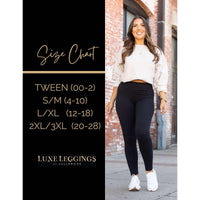 PreOrder  | BLACK FULL-LENGTH Leggings with POCKET - Luxe Leggings by Julia Rose® R5