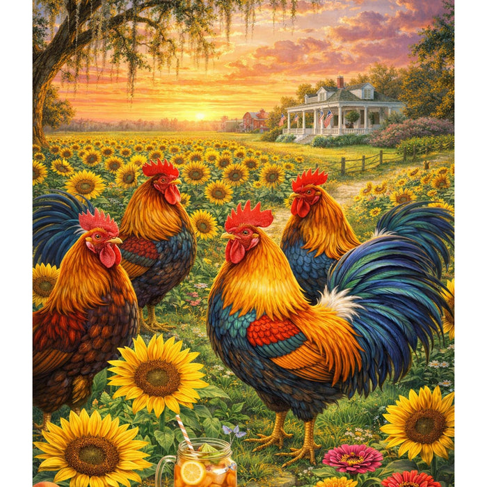PreOrder | Rooster Blanket 🐓🌻