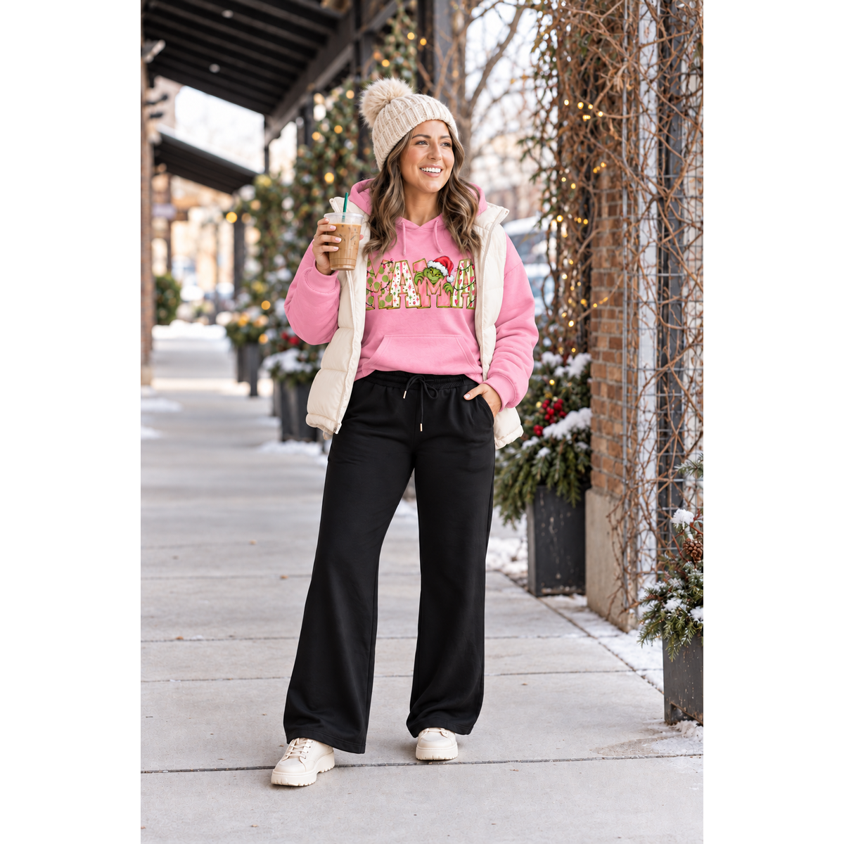Ready to Ship | The Jenna - Comfy Wide Leg Fleece pants - 2 PACK