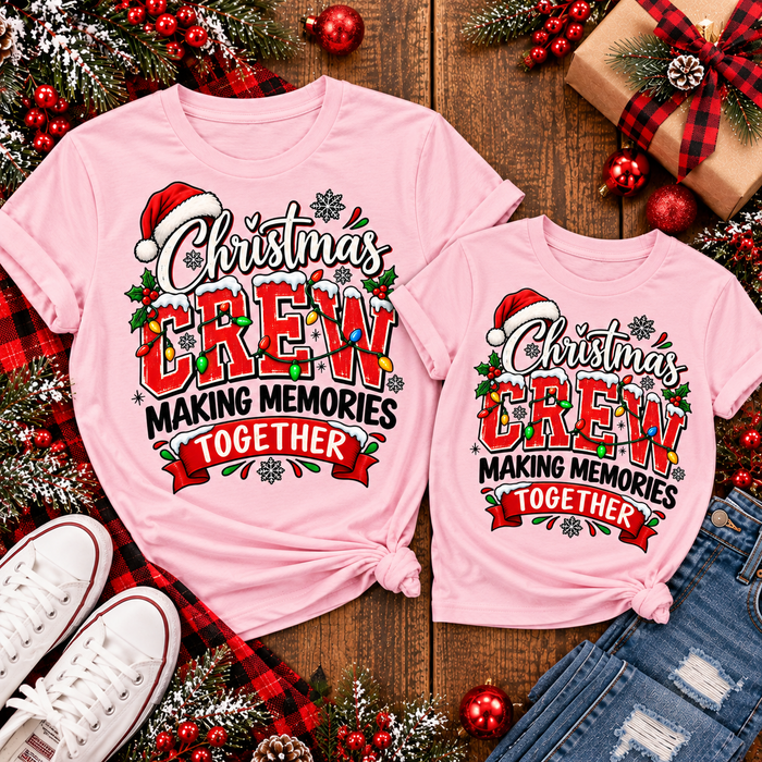 Christmas Crew Graphic Apparel