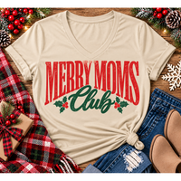 Merry Moms Club Graphic Apparel
