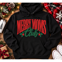 Merry Moms Club Graphic Apparel