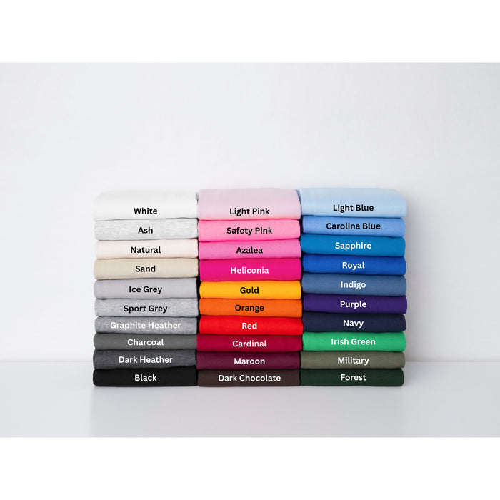 Long Sleeve Crewneck Shirts - Multiple Colors