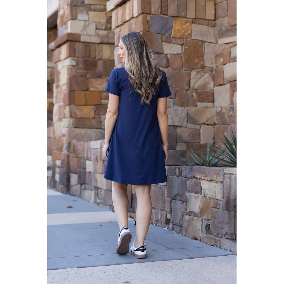 PreOrder |  The Kacey - Navy Swing Dress - 2 PACK