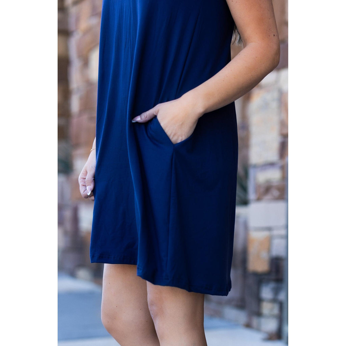 PreOrder |  The Kacey - Navy Swing Dress - 2 PACK