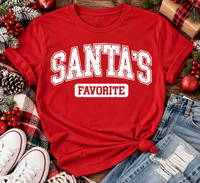 Santa's Favorite Graphic Apparel