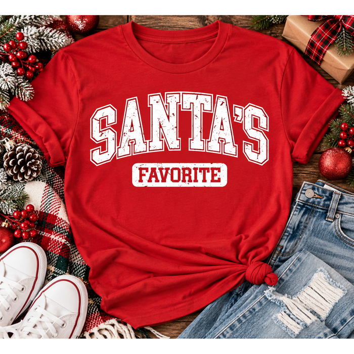 Santa's Favorite Graphic Apparel