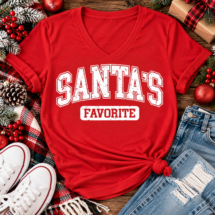 Santa's Favorite Graphic Apparel
