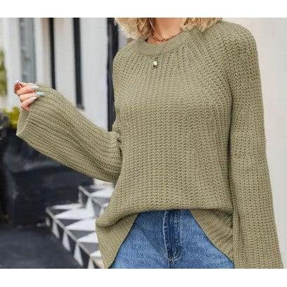 Sample | Casual Loose knitted Pullover Sweater