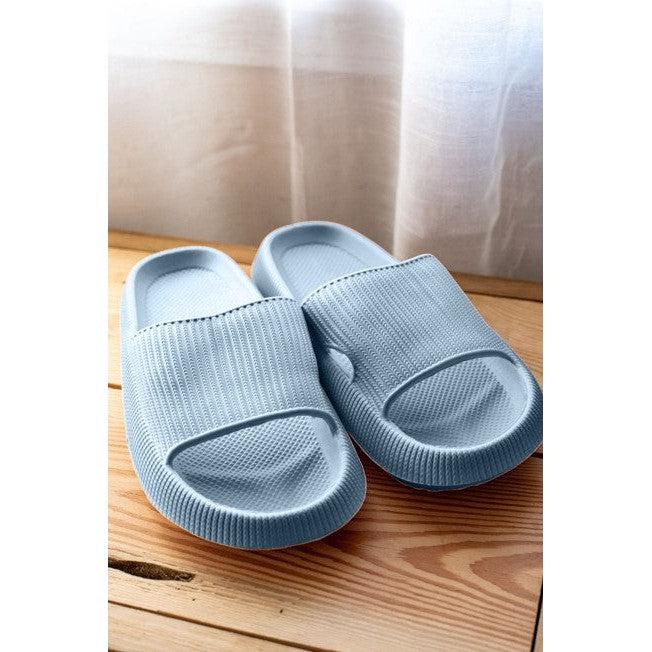 PreOrder | Blue Insanely Comfy -Beach or Casual Slides