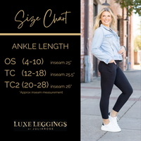 Ready to Ship | The Alana - 7/8 Ankle Length Leggings with Pockets