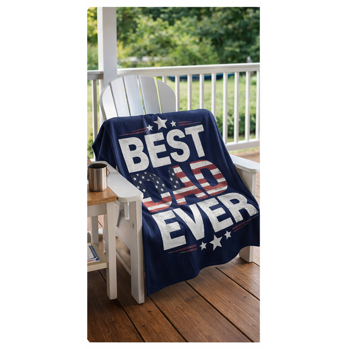 PreOrder | Best Dad Ever Blanket