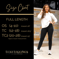 PreOrder  | BLACK FULL-LENGTH Leggings with POCKET - Luxe Leggings by Julia Rose® R4