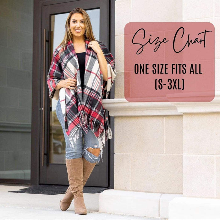 *Ready to Ship | The Brielle One Size Shawl/Ponchos