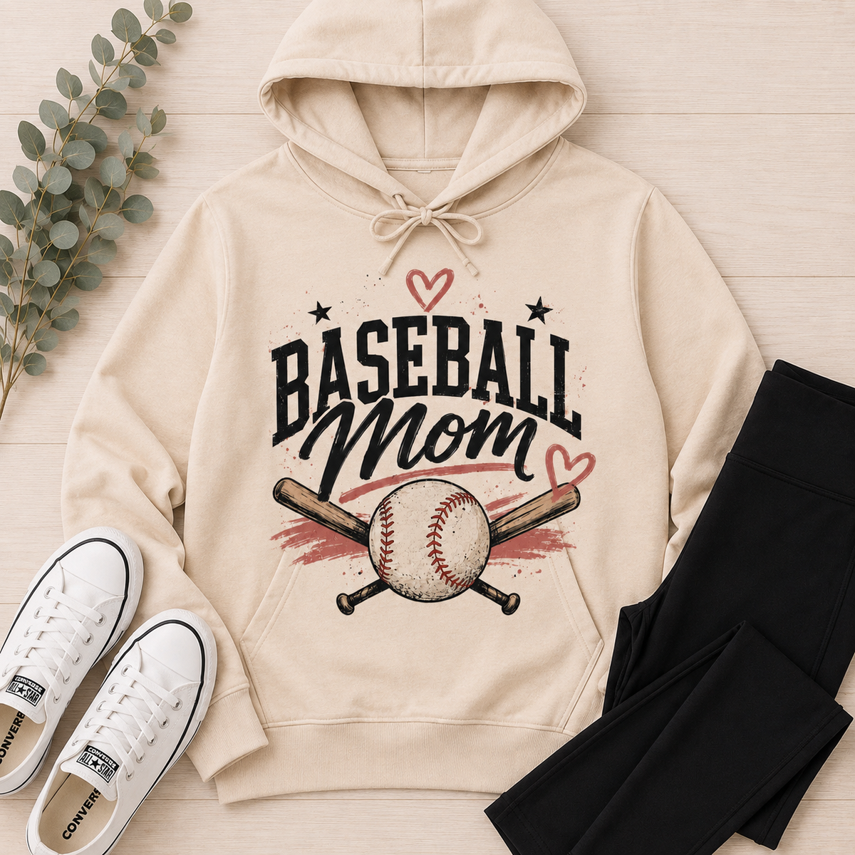 Baseball Mom HOODIE