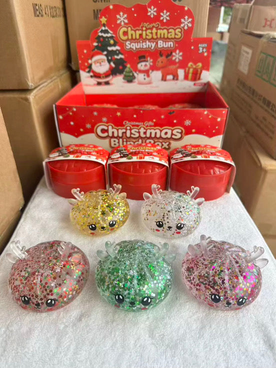 PreOrder - Christmas Reindeer Bun