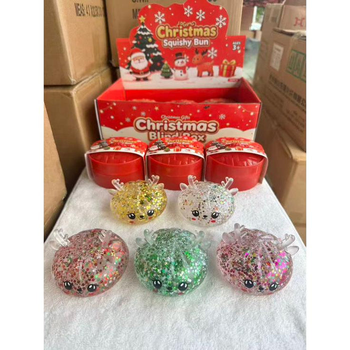 PreOrder - Christmas Reindeer Bun