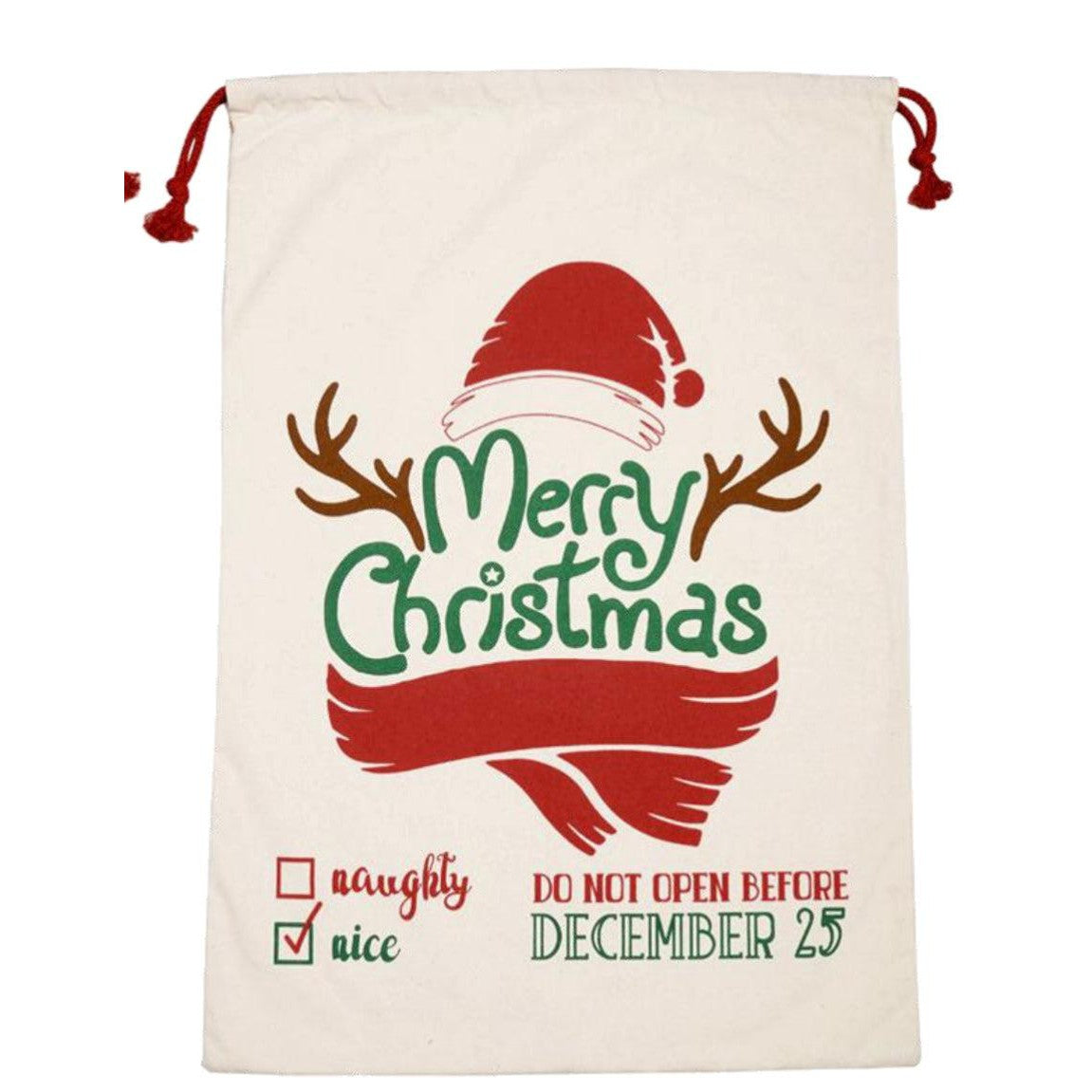 🎅 Ready to Ship  | Merry Christmas - 2024 Santa Sack