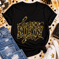 Happy New Year Graphic Apparel
