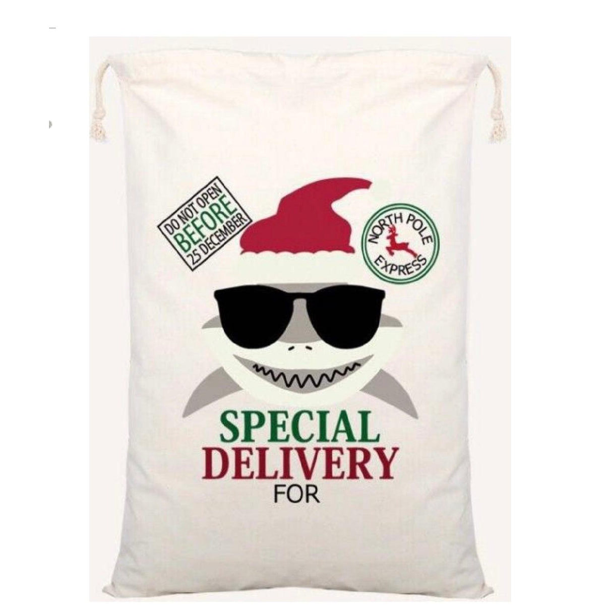 🎅 Ready to Ship | Shark - 2024 Santa Sack