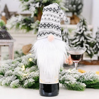 Ready to Ship | Fair Isle (OG) Festive Gnome Wine Toppers - ASSORTMENT