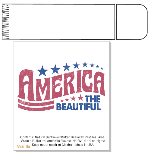 Patriotic Lip Balms (Pack of 50)