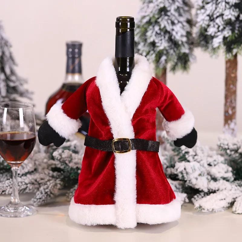 Ready to Ship | Santa Claus Wine Covers