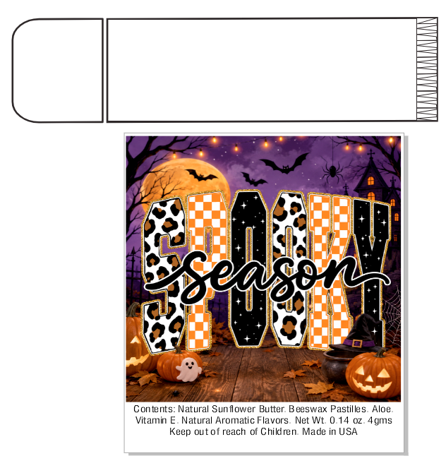 Halloween & Breast Cancer Awareness Lip Balms (PACK OF 50)
