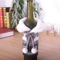 Ready to Ship | Holiday Knit Wine Bottle Cover