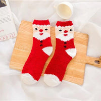 Ready to Ship | The Kira - Holiday Fuzzy Socks