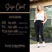 Ready to Ship | The Reagan - Black Joggers 2 Pack