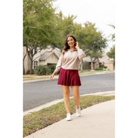 PreOrder | The Rosie - Red Skort